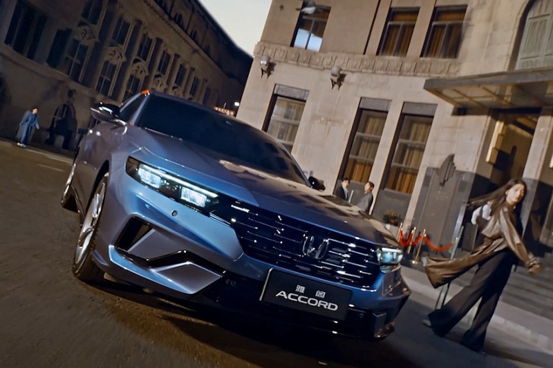Представлен обновлённый Honda Accord: седану добавили агрессии