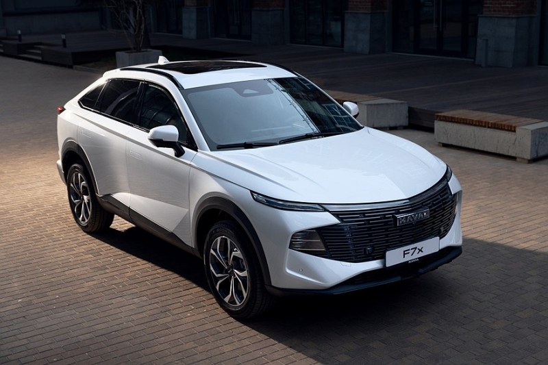 Новый купеобразный кроссовер Haval F7x, которого не было даже в Китае: цены в России