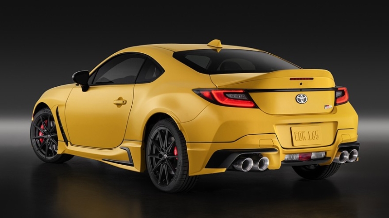 Спорткар Toyota GR86 обзавёлся ярко-жёлтой спецверсией Yuzu